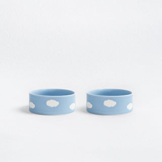 Cloud Pet Bowl 5.51 in 2 Pieces Set - Egg Back Home