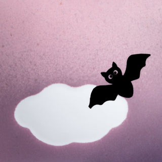 Pink Cloud stoneware ceramic Mug 17oz / 500ml Bat — Halloween Collection