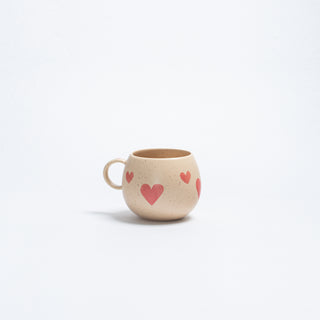 Hearts Stoneware ceramic Mug 17oz / 500ml —  Limited Edition