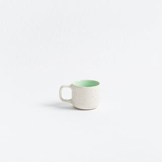 Set of 4 Colors Espresso Mugs stoneware ceramic — Breeze Party Out