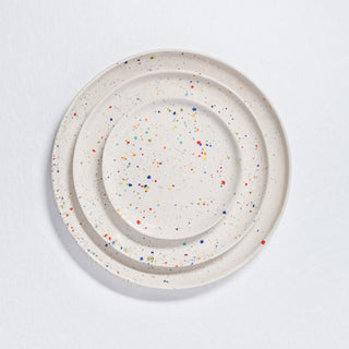 New Party Salad Plate 8.66 in White - Egg Back Home