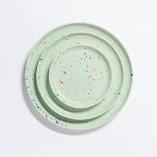 Set of 30 Colors stoneware ceramic Dinnerware — Party Collection