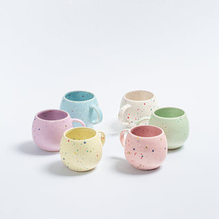 New Party Ball Mug 90ml - Mix 6 Pieces - Egg Back Home