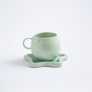 New Party Ball Mug 500ml Green - Egg Back Home