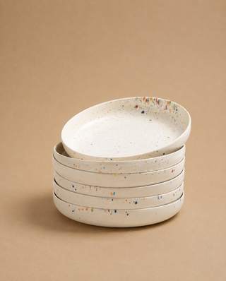 Plato Bajo para Pasta New Party 23cm Blanco
