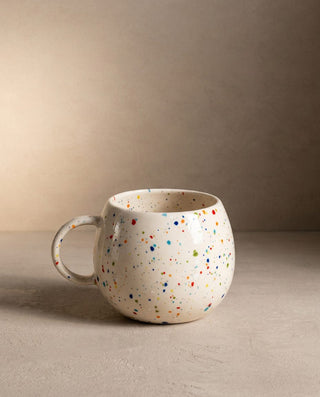 Nueva Taza Bola de Fiesta 250ml Blanca