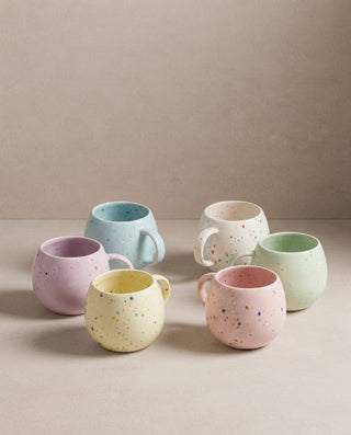 Nueva Taza Bola de Fiesta 250ml Blanca