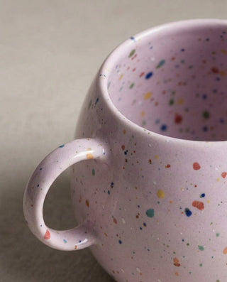 Nueva Taza Bola de Fiesta 500ml Lila