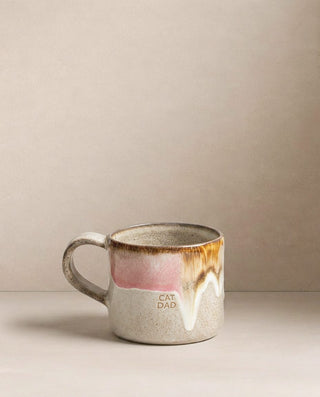 Taza de Helado Derretido 360ml Set de 2 Piezas Mamá y Papá Gato