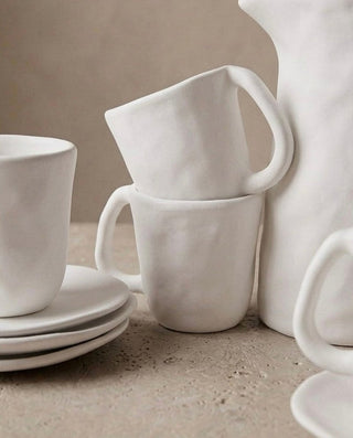 Taza Blanca Nature Shape 300ml