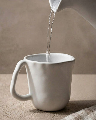 Taza Blanca Nature Shape 300ml